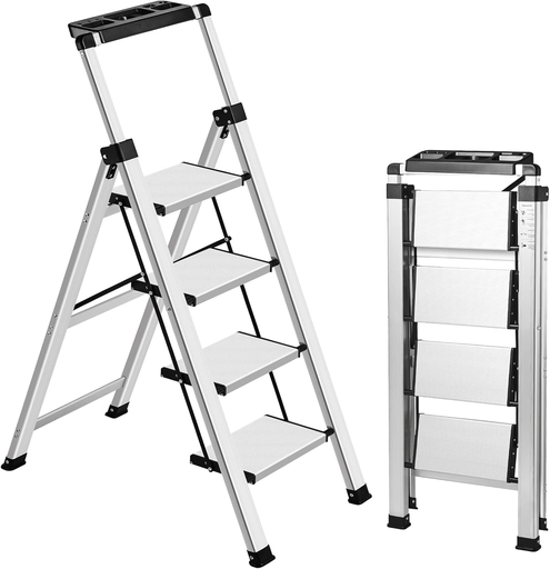 Escalera de 4 peldaños