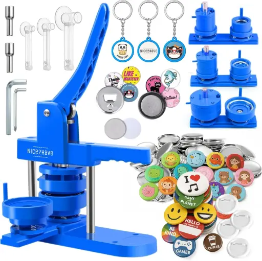 Maquina para fabricar botones