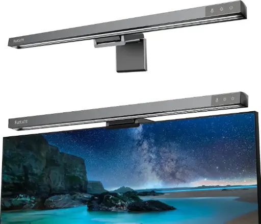 Barra de luz para monitor
