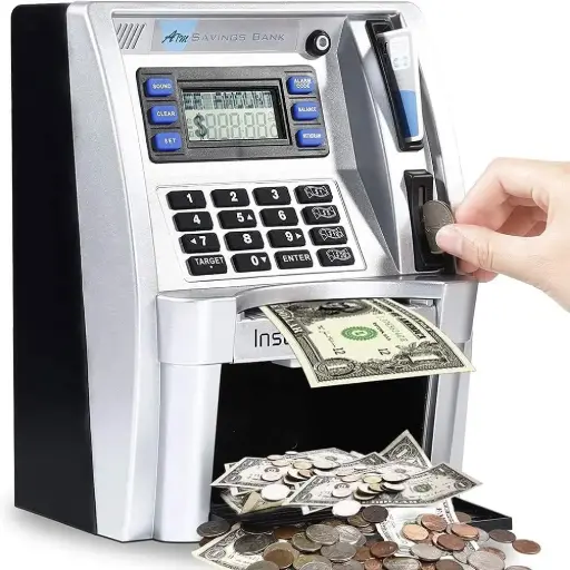 Alcancia de cajeto ATM