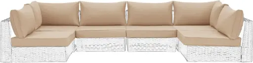Set de 14 cojines para mueble exterior