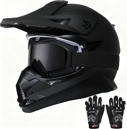 Casco de motocicleta para niños