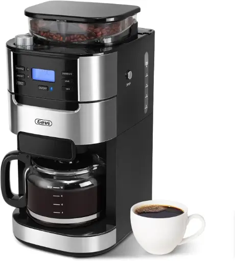 Coffe maker con molino Gevi 10 Tazas