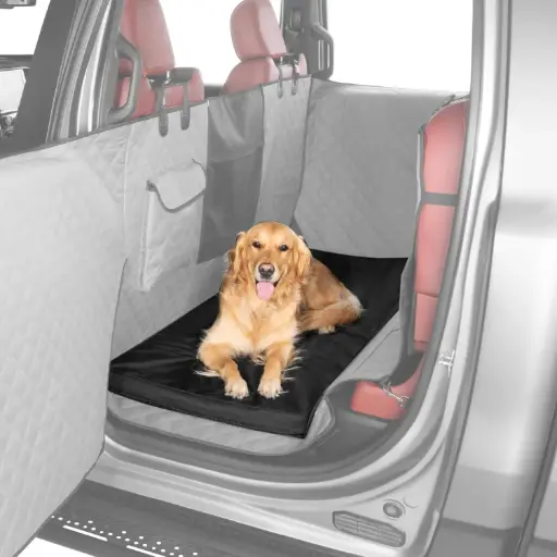Cama de perro para asiento trasero