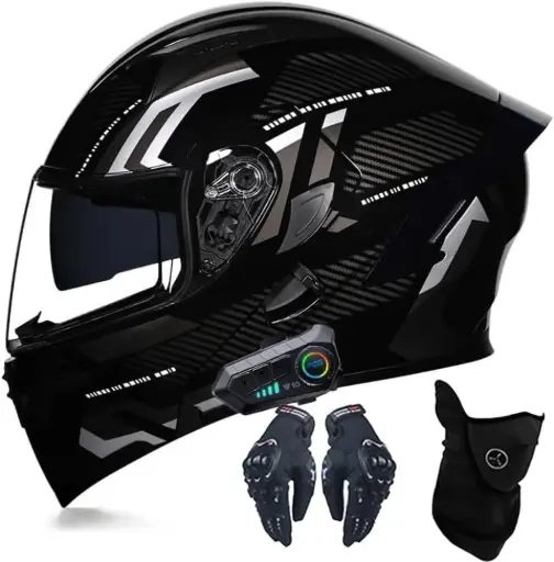Casco de moto con Bluetooth