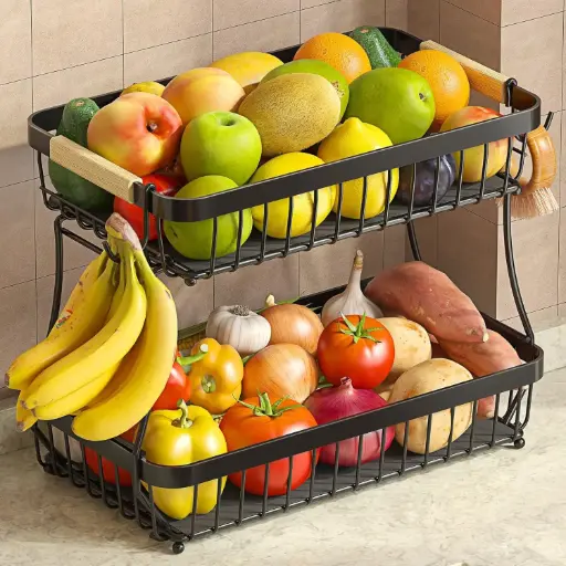 Cesta de frutas 2 Pcs