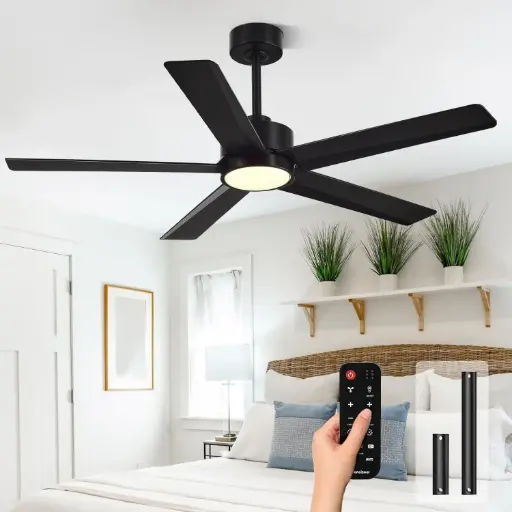 Ventilador de techo 52" 4 aspas