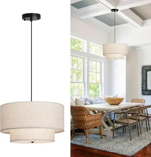 Lampara colgante 18"