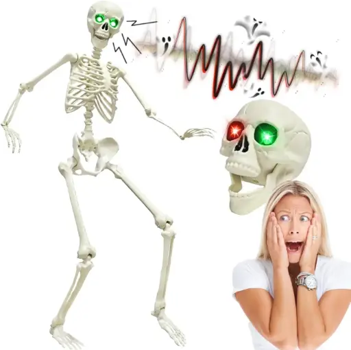 Esqueleto de halloween