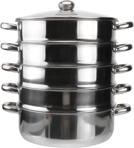 Olla de vapor 5 niveles