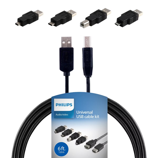 Cable de carga universal USB-C Philips