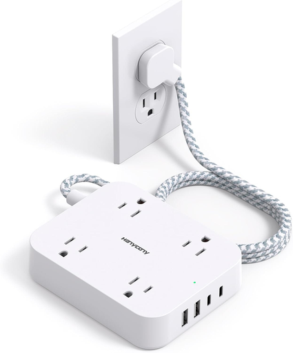 Regleta electrica de 4 puertos Hanycony