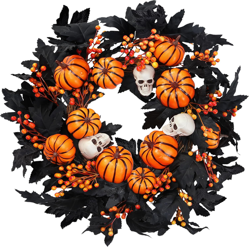 Corona de Halloween