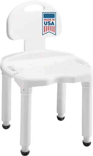 Silla de ducha Carex 400 lbs