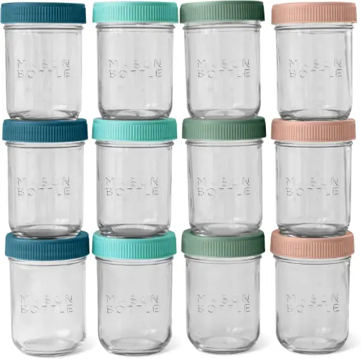 Recipientes de vidrio 8oz 4Pcs