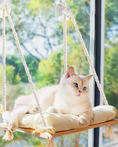 Cama de ventana para gato