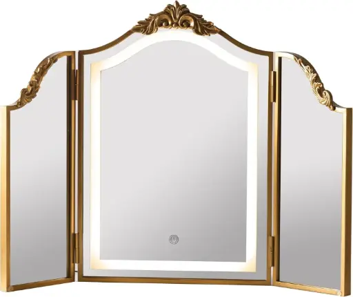 Espejo vintage con luz 16"x20"