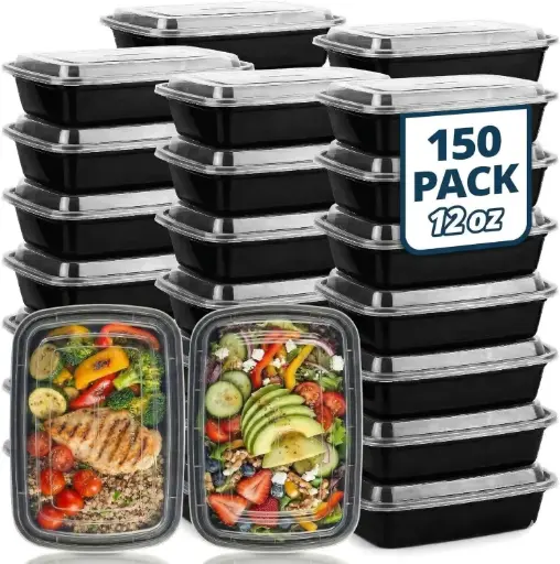Recipientes de almacenamiento 12oz 150Pcs