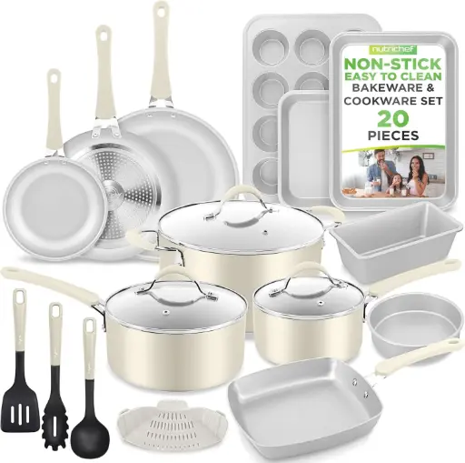 Juego de ollas 20 Pcs Nutrichef