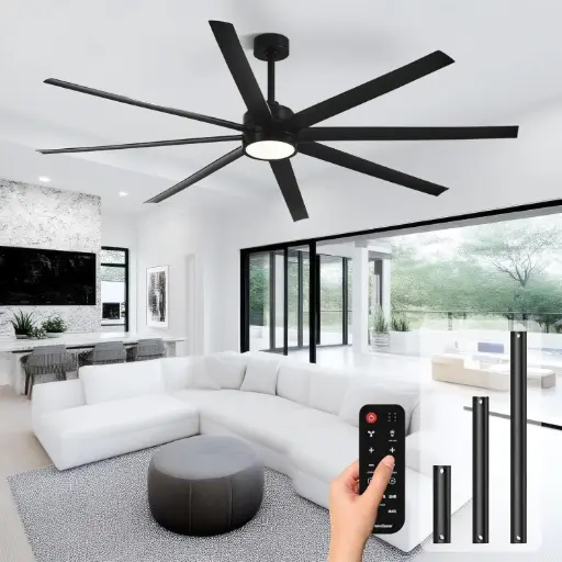 Ventilador de techo 84" 8 aspas Conciseer
